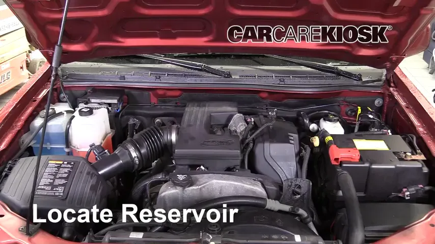 2011 Chevrolet Colorado LT 3.7L 5 Cyl. Crew Cab Pickup Windshield Washer Fluid Add Fluid